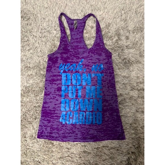 Next Level Cardio Graphic Workout Tank Small - Picture 1 of 3